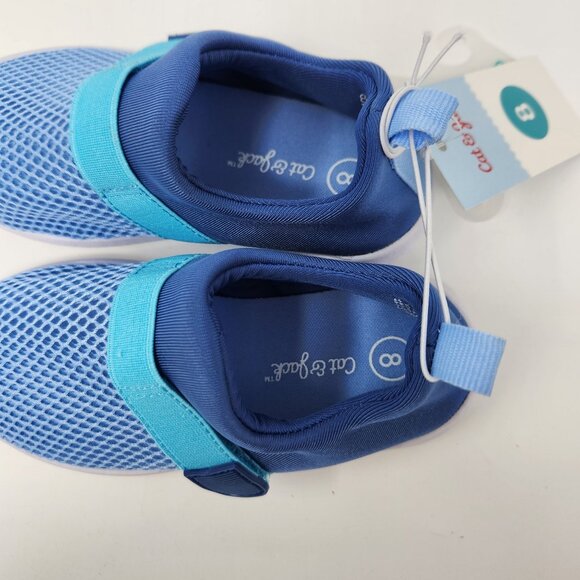 Cat & Jack Vibrant Blue Kids Sneakers - Picture 5 of 8